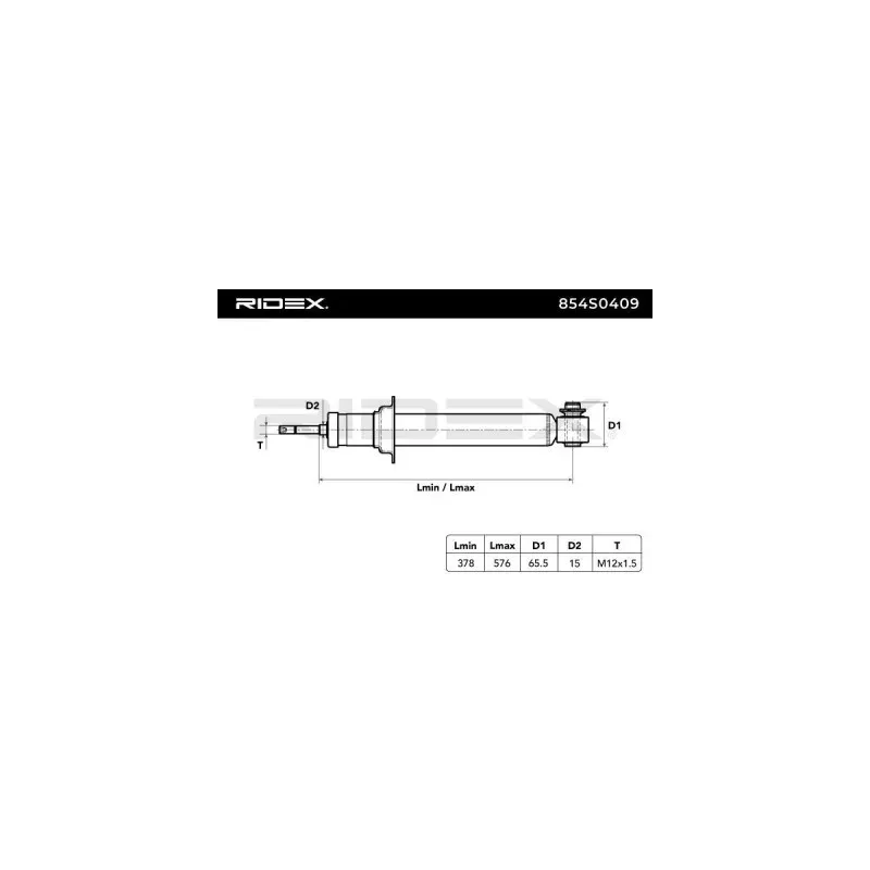 Amortisseur pour BMW- 33526766065, 33526766605, 33526766995, 33526775059, 33526785982, 33526785983