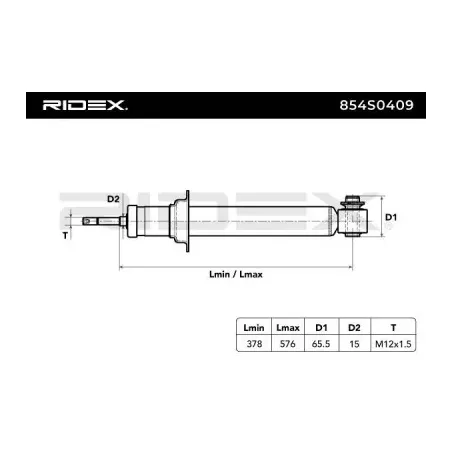 Amortisseur pour BMW- 33526766065, 33526766605, 33526766995, 33526775059, 33526785982, 33526785983