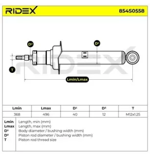 Amortisseur pour LEXUS- 4851053020, 4851053040, 4851053041, 4851053070, 4851053071, 4851053080