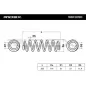 Ressort de suspension pour VW- 1K0511115BG