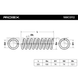 Ressort de suspension pour MERCEDES-BENZ- 2023241704 A2023241704