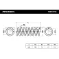 Ressort de suspension pour MERCEDES-BENZ- 2023241704 A2023241704