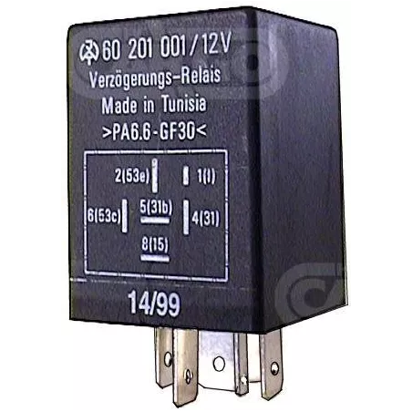 12v window and ice wiper timed relay