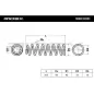 Ressort de suspension pour MERCEDES-BENZ- 1683200108, 1683200408, 1683200508, 1683200608, 1683240904, 1683241304, A1683200108