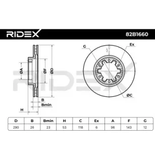 Disque de frein pour NISSAN RENAULT TRUCKS- 5001871214