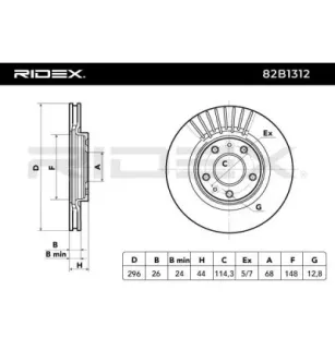 Disque de frein pour NISSAN, RENAULT, SAMSUNG- 402065HA0A