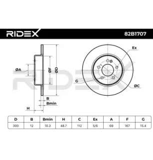 Disque de frein pour MERCEDES-BENZ- 0004230512, A0004230512