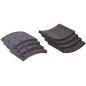 Kit de garnitures de frein, frein à tambour Pour Renault Trucks KERAX, K - Volvo B7, FH12, FH, F10, F12, F16 - Dennis PHÖNIX 2.