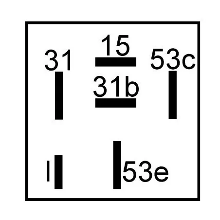 12-V-Fenster- und Eiswischer-Zeitrelais