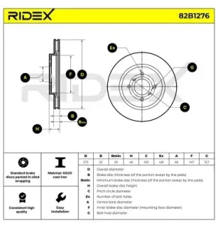 Disque de frein pour SUZUKI- 5531171L50, 5531171L50000, 5531171L51, 5531171L51000