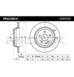 Disque de frein pour MERCEDES-BENZ- 4474230012, 447423001207, 4474230412, 447423041207, 4484230000, A4474230012, A447423001207