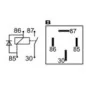 Relais 12 V 70 A avec diode