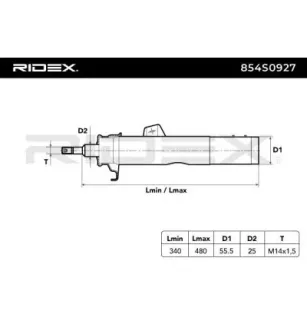 Amortisseur pour BMW- 31306772220, 31306772222, 31316786518, 31316786520, 6772220, 6772222, 6786518 6786520