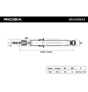 Amortisseur pour FORD JAGUAR- XR811178