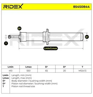 Amortisseur pour BMW- 31314048552, 31316788780, 31324048549, 31316778676, 31316780487, 31316780488