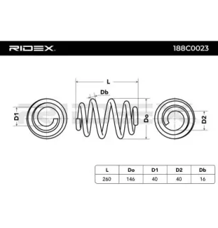 Ressort de suspension pour BMW- 1138284, 33539059277, 33531138284 9059277