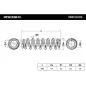 Ressort de suspension pour SKODA- 6Q0511115M