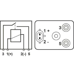 Relais renforcé 24 V 200 A
