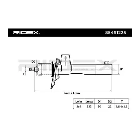 Amortisseur pour AUDI, CUPRA, SEAT, SKODA, VW- 5Q0413023FL, 5Q0413031FK, 5Q0413031FA, 5Q0413023EQ, 5Q0413031FL