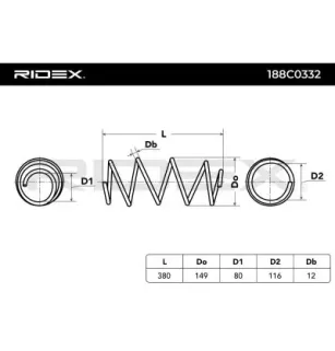 Ressort de suspension pour BMW- 31336767366, 31336767367, 6767366 6767367