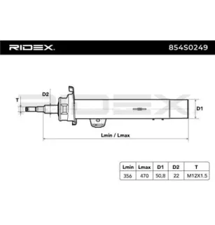 Amortisseur pour BMW- 31316768915, 31316772918, 31316782329, 31316783995, 31306777093, 31316768215, 31316771553