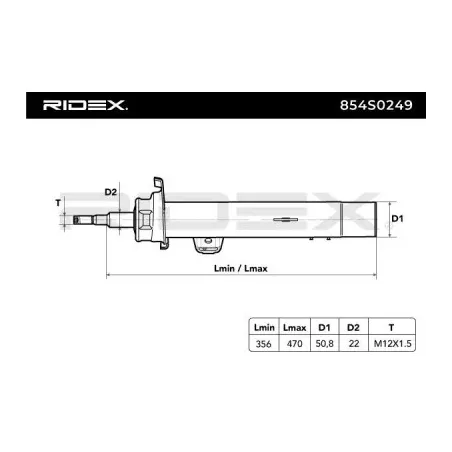 Amortisseur pour BMW- 31316768915, 31316772918, 31316782329, 31316783995, 31306777093, 31316768215, 31316771553