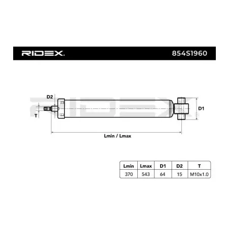 Amortisseur pour BMW- 33526791562, 33526791565, 33526791568, 33526791569, 33526791570, 33526791588