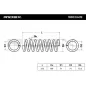 Ressort de suspension pour MERCEDES-BENZ- 2103241704, 2103243204, 2103242804, A2103241704 A2103243204