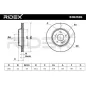 Disque de frein pour MERCEDES-BENZ- 0004231812 A0004231812