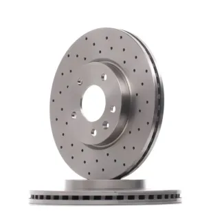 Disque de frein pour BUICK (SGM), CHEVROLET (SGM), GENERAL MOTORS, OPEL- 13502051, 13502052, 569070, 569076, 569082 95527031