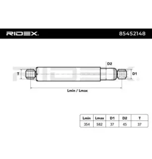 Amortisseur pour NISSAN- 56210G9801, 56210G9805, 56210G9825 E6210G9805