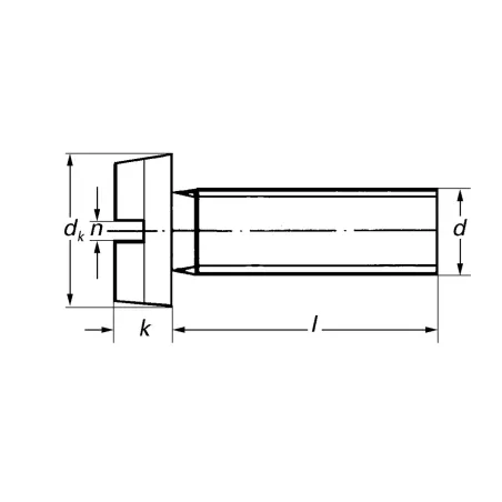 Vis cylindrique