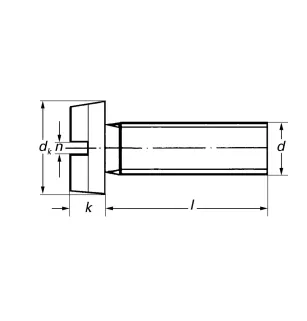 Vis cylindrique