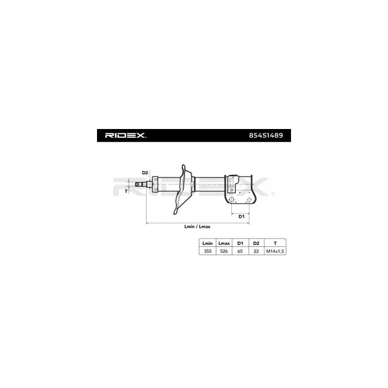 Amortisseur pour SUBARU- 20310AE100, 20310AE120, 20310AE300 20310AE320