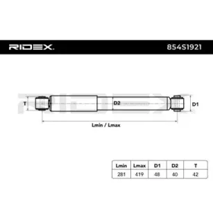 Amortisseur pour PORSCHE- 477513031A
