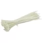 Rilsan Blanc 190mm X 4.8 mm (Sachet de 100)