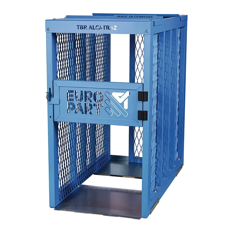 Cage de gonflage des pneus.