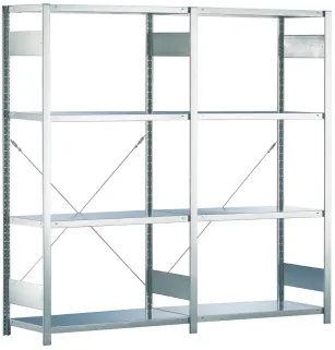 Système d'étagères emboîtables
