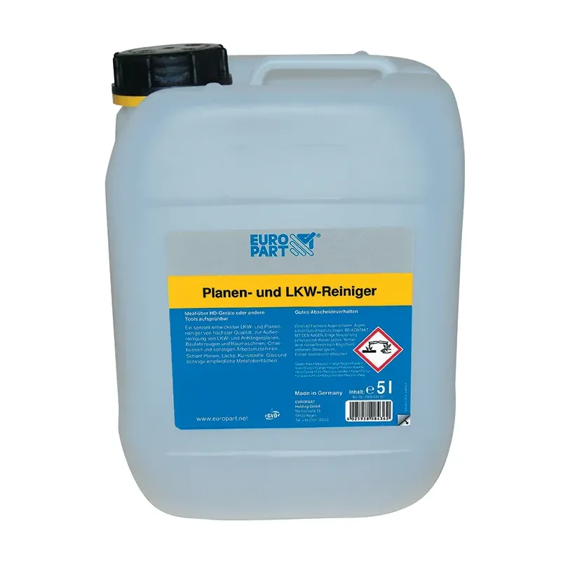 Nettoyant pour bâches et P.L.