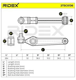 Bras de suspension pour DAEWOO, OPEL, SUZUKI, VAUXHALL- 4708233, 4705172, 9208987 9217259