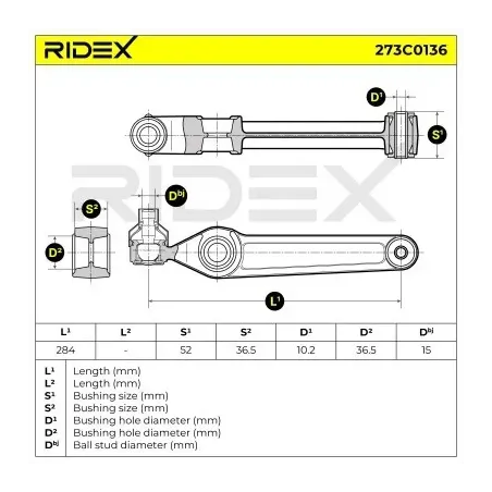 Bras de suspension pour DAEWOO, OPEL, SUZUKI, VAUXHALL- 4708233, 4705172, 9208987 9217259