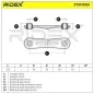 Bras de suspension pour BERNA, FORD- 1230619, 1123275, 1220005, 1S715K743BA, 1S715K743CA, 6748372, 6829064, 6867579