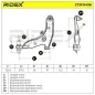 Bras de suspension pour MITSUBISHI, VOLVO- 30821650, 30859604, 3086398, 30863988, 30883988, 30887025, 30887469 30889962