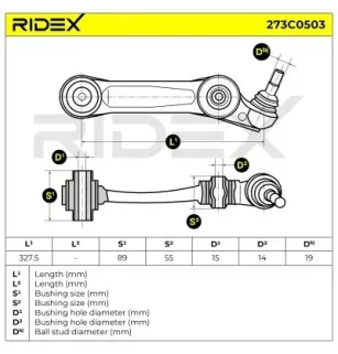 Bras de suspension pour BMW- 31126794204 6794204