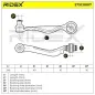 Bras de suspension pour AUDI, AUDI (FAW), SEAT, SKODA, VW, VW (SVW)- 8D0407510C, 8D0407510E, 8E0407510A 8ED407510