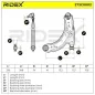 Bras de suspension pour AUDI, SEAT, SKODA, VW- 1J04071511J0407365A, 1J0407151C1J0407365C, 1J0407151C1J0407365A