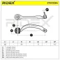 Bras de suspension pour AUDI, AUDI (FAW), SKODA, VW- 4D0407694N, 8E0407694, 8E0407694AG, 8E0407694E, 8E0407694H