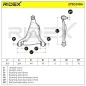 Bras de suspension pour VOLVO- 271629, 2716298, 271902, 2719029, 2723377, 272339, 3516183, 3546702, 8628492, 8628496