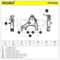 Bras de suspension pour NISSAN- 545012S601, 545012S685, 545012S686, 54501VK300, 54501VK325 54501VK385