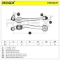 Bras de suspension pour AUDI - 4A0407151S, VAG- 4A0407151